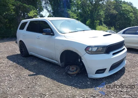 2018 Dodge Durango R/T Rwd из США, поврежденный, VIN 1C4SDHCT9JC315932